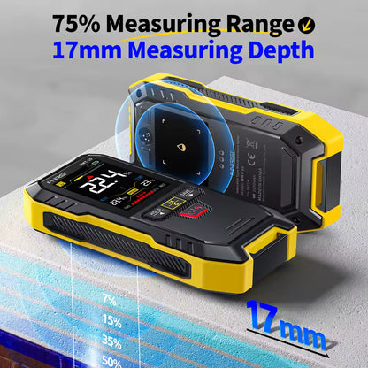 Pinless moisture meter