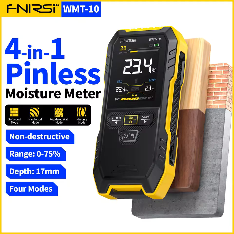 Pinless moisture meter