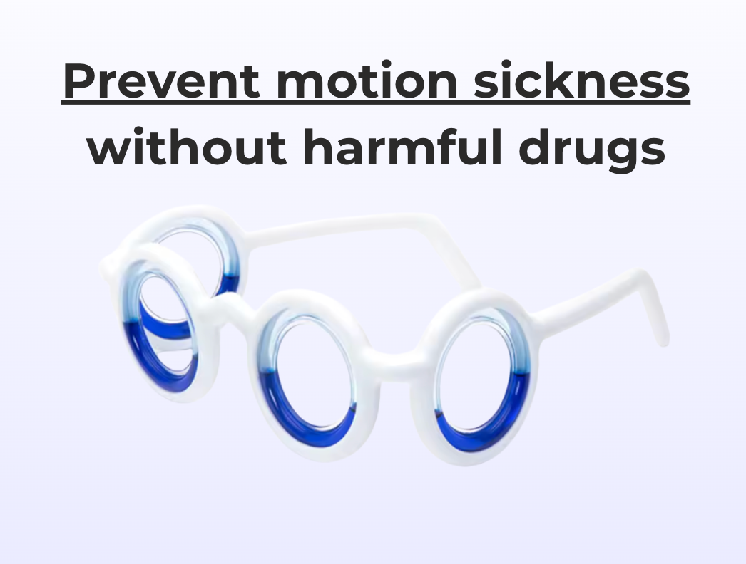Vertisync - motion sickness glasses